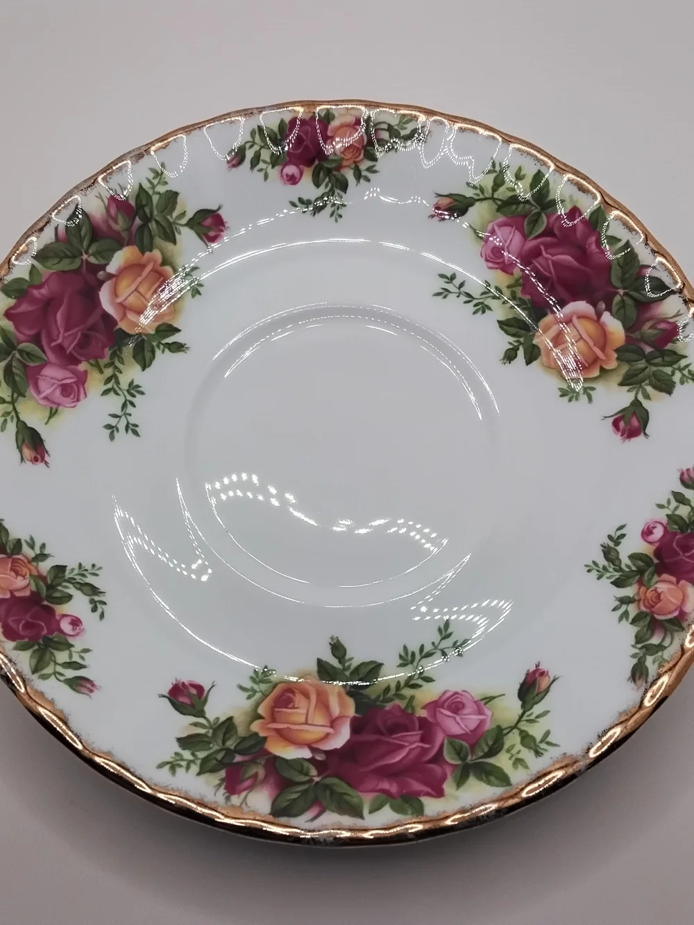 Vintage 1962 Royal Albert Old Country Roses China Tea/Coffee Cup and Saucer Set